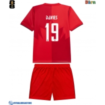 Fotballdrakt Barn Canada Alphonso Davies #19 Hjemmedraktsett VM 2026 Kortermet (+ Korte bukser)